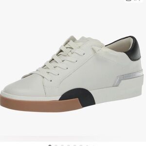 DV by Dolce Vita ‘ Harryson’ Black and Warm White Sneakers 7.5